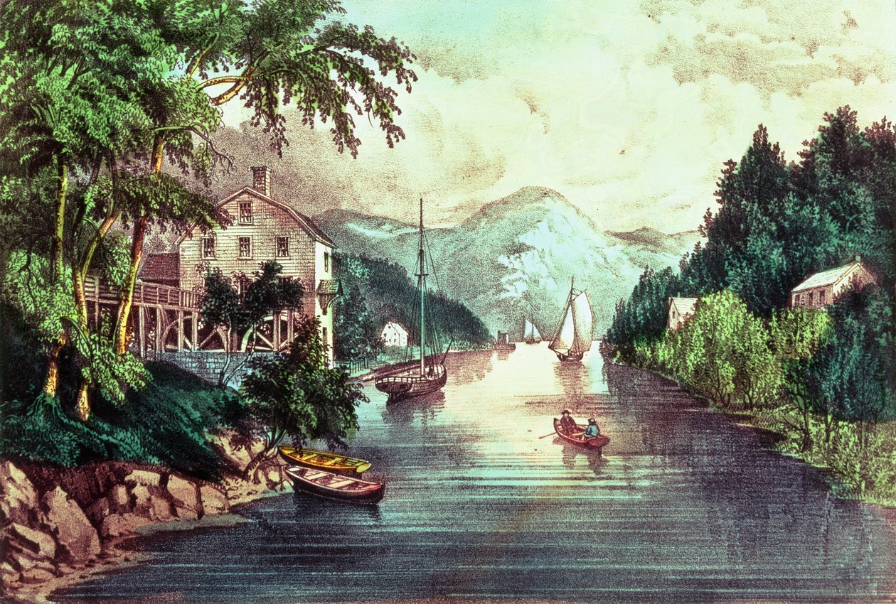 查看蒙哥马利河 作者 N. and Ives，JM库里尔