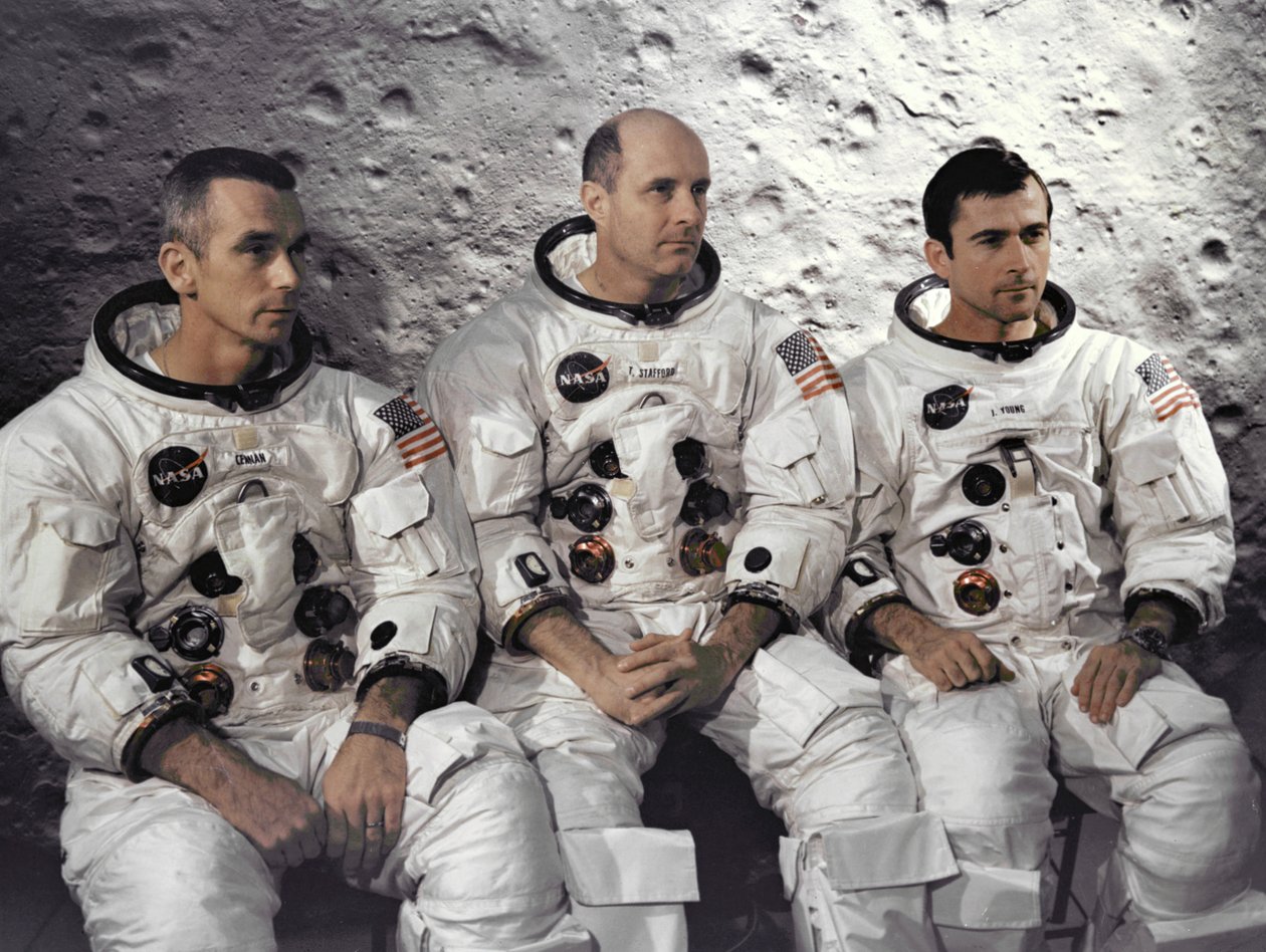 阿波罗10号--美国航天局，约1969年。 作者 NASA图片