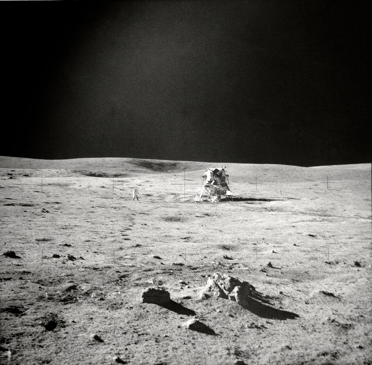 阿波罗14号--美国宇航局，1971年。 作者 NASA图片