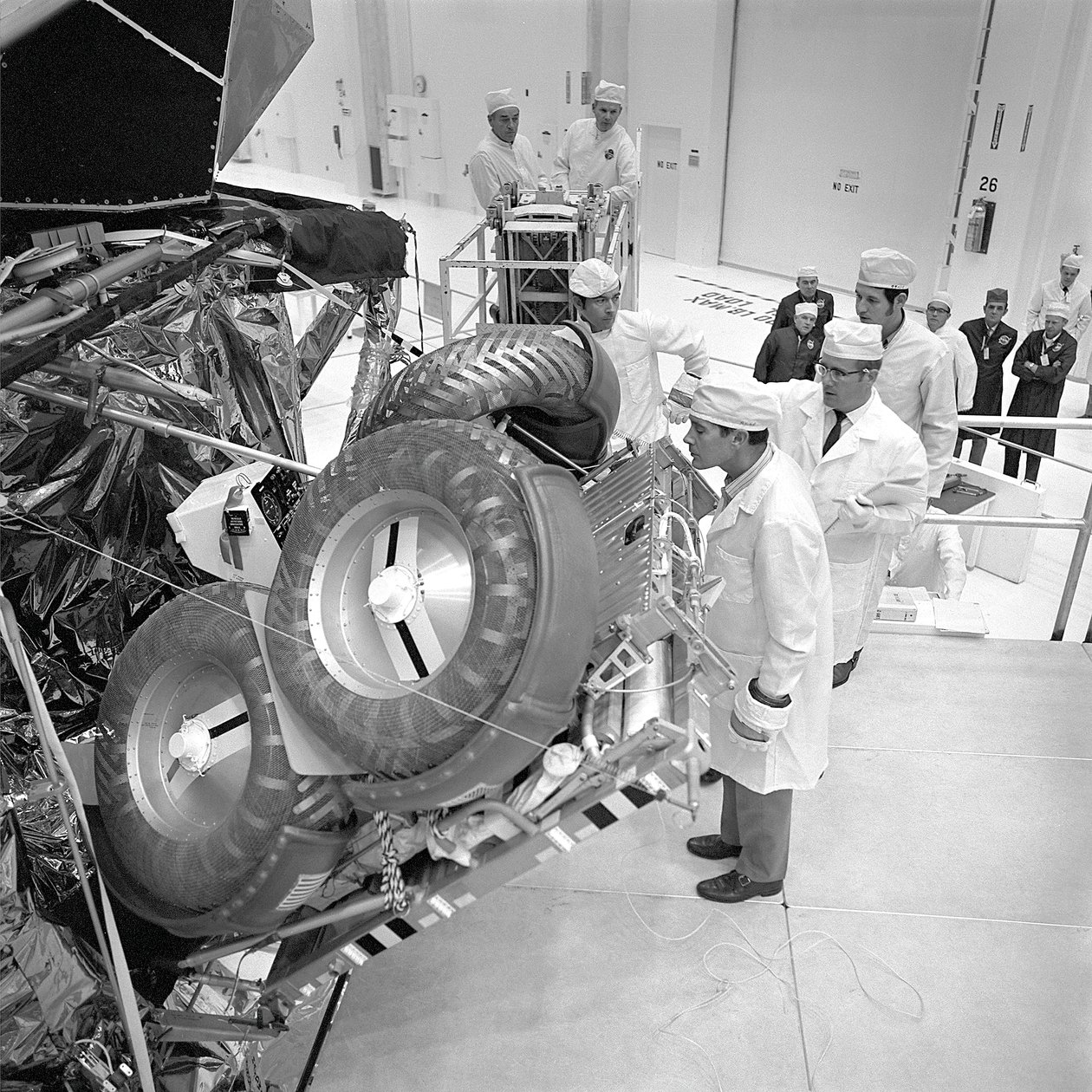 阿波罗16号--美国宇航局，1971年。 作者 NASA图片