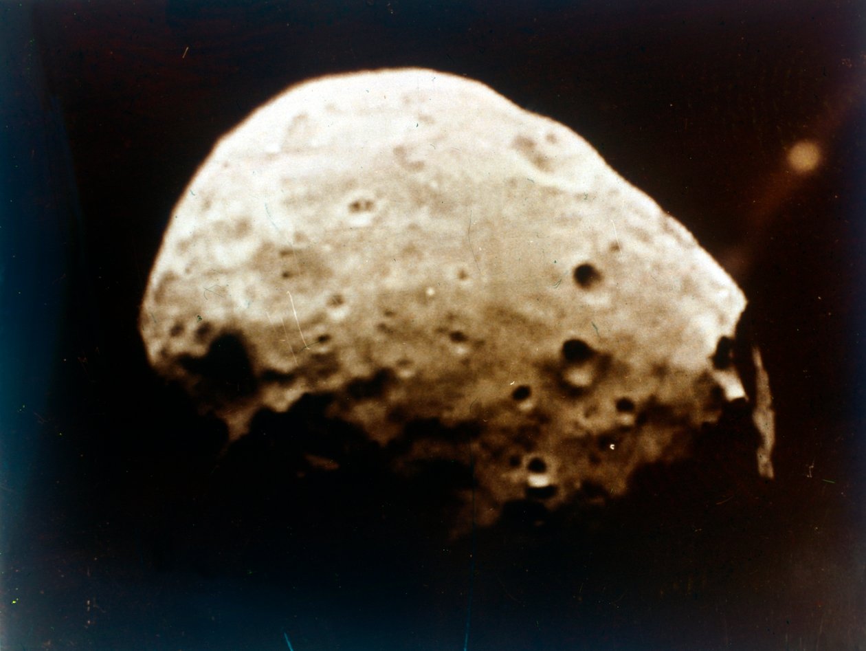 Phobos。 作者 NASA图片