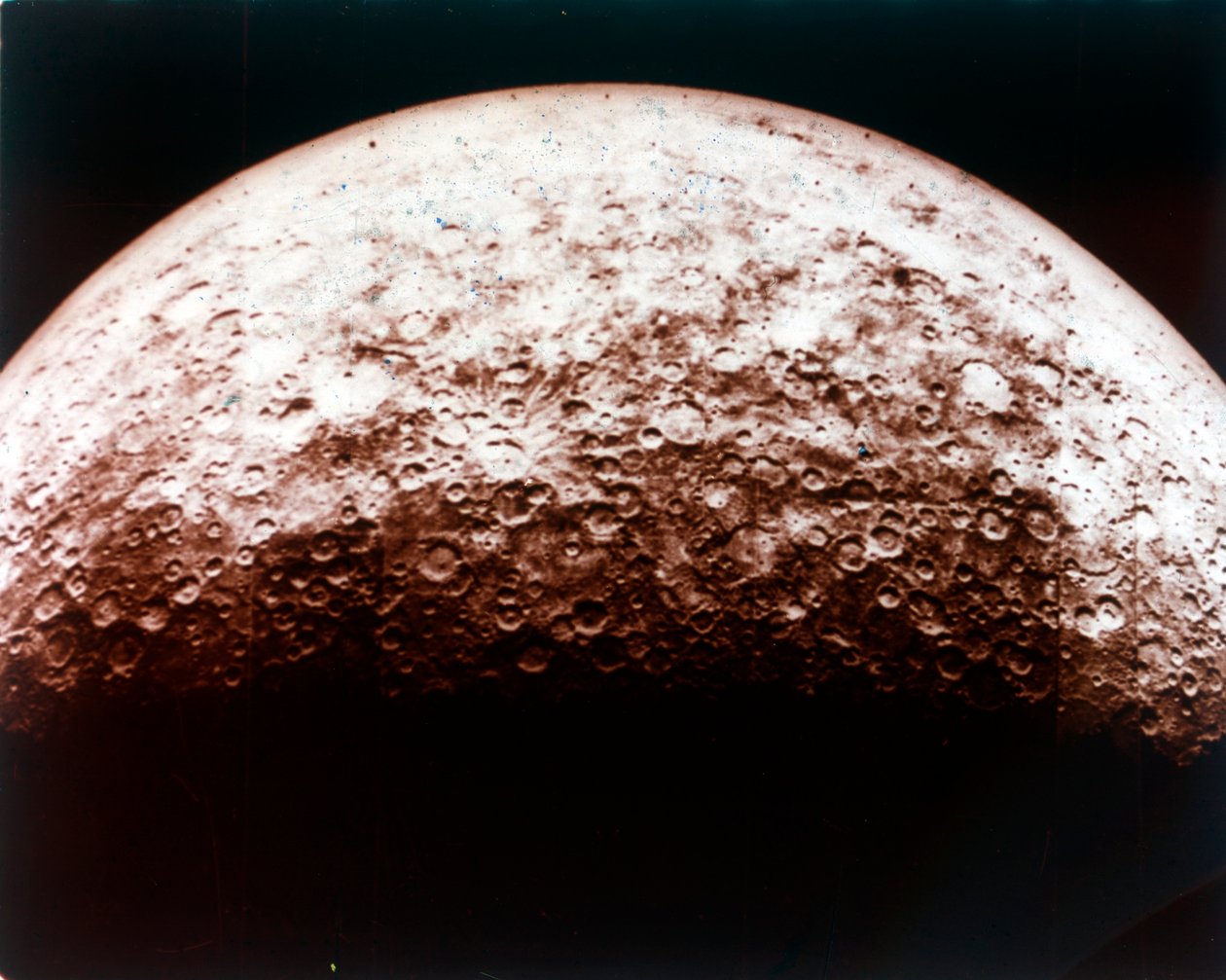 水星的表面。 作者 NASA图片