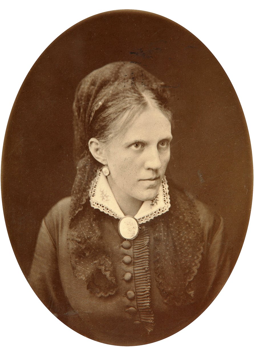 安娜·多斯季耶夫斯卡娅（Anna Dostyevskaya），俄罗斯作家费奥多尔·陀思妥耶夫斯基（Fyodor Dostoyevsky）的妻子，19世纪末或20世纪初 作者 娜·洛伦科维奇（NA Lorenkovich）