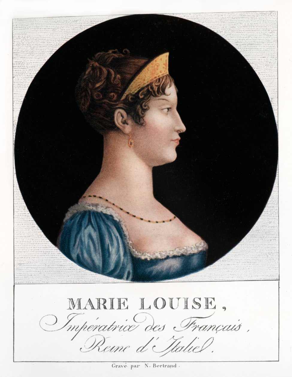 玛丽·路易丝（Marie Louise），1912年初，帕尔马公爵夫人。 作者 N·贝特朗