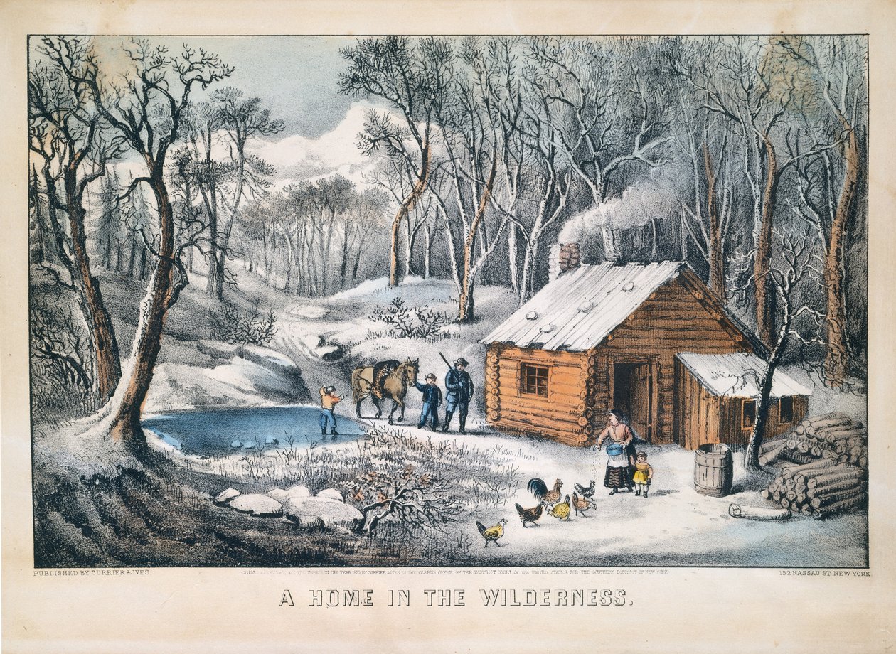 A Home in the Wilderness 作者 库里尔和艾夫斯