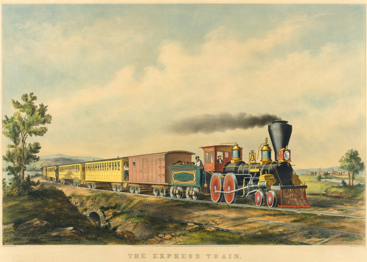Express Train 作者 库里尔和艾夫斯