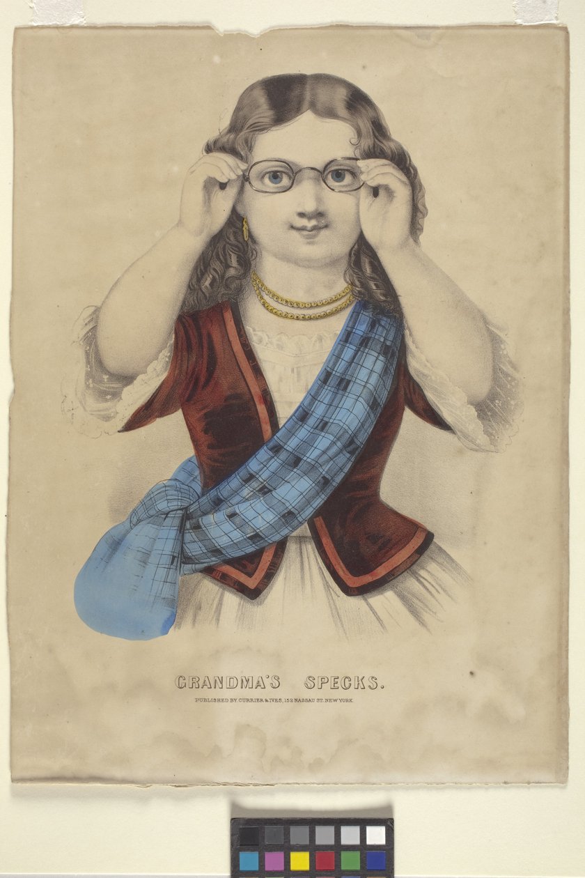 奶奶的“规格”（手绘石版画） 作者 N. 和 Ives JM (1824 95) 库里尔