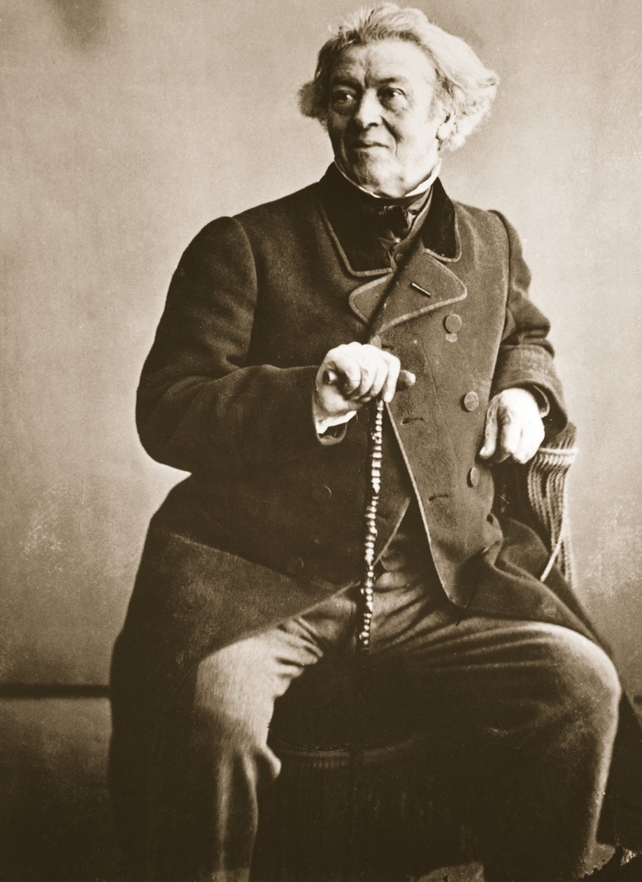 Camille Corot，c.1863（照片制作） 作者 纳达尔