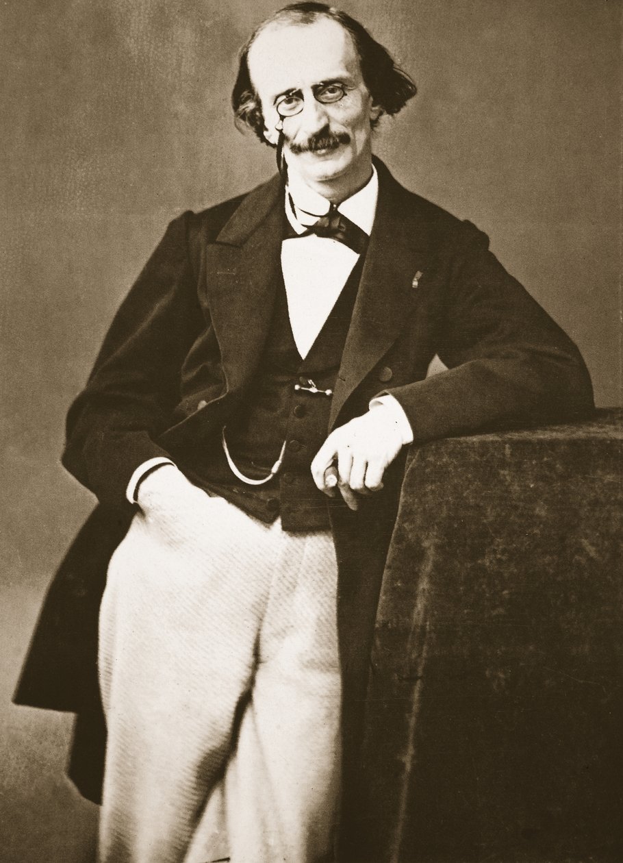 Jacques Offenbach，1865年（照片制作） 作者 纳达尔