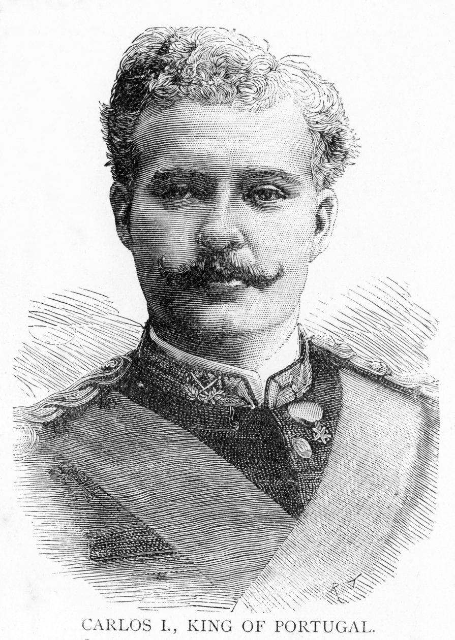 1893年葡萄牙国王卡洛斯一世 作者 纳达尔
