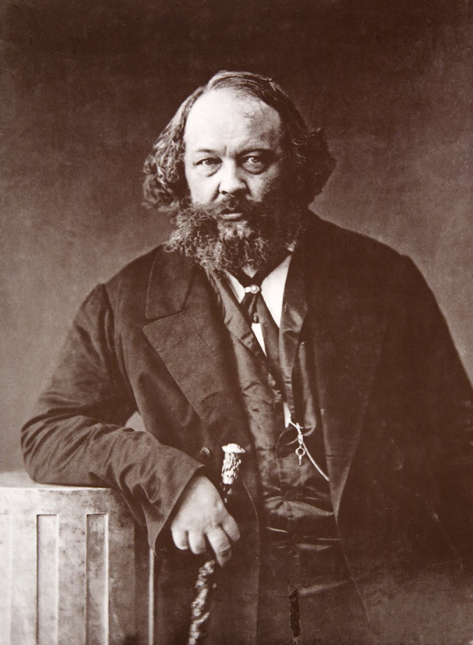 Mikhail Alexandrovitch Bakounine，第1865页（照相凹版） 作者 纳达尔