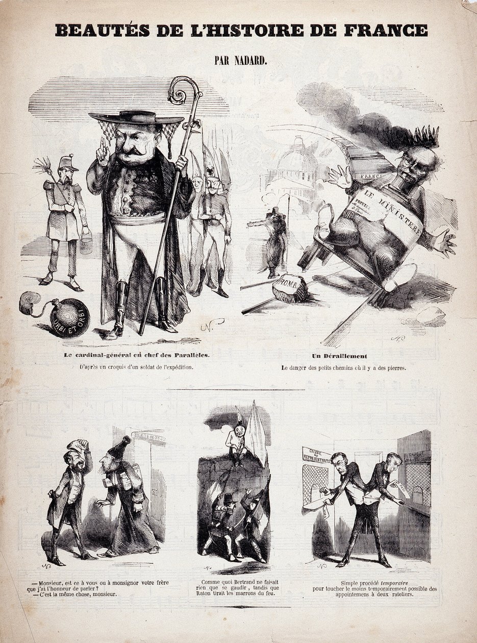 Beautes of the history of France 作者 纳达尔