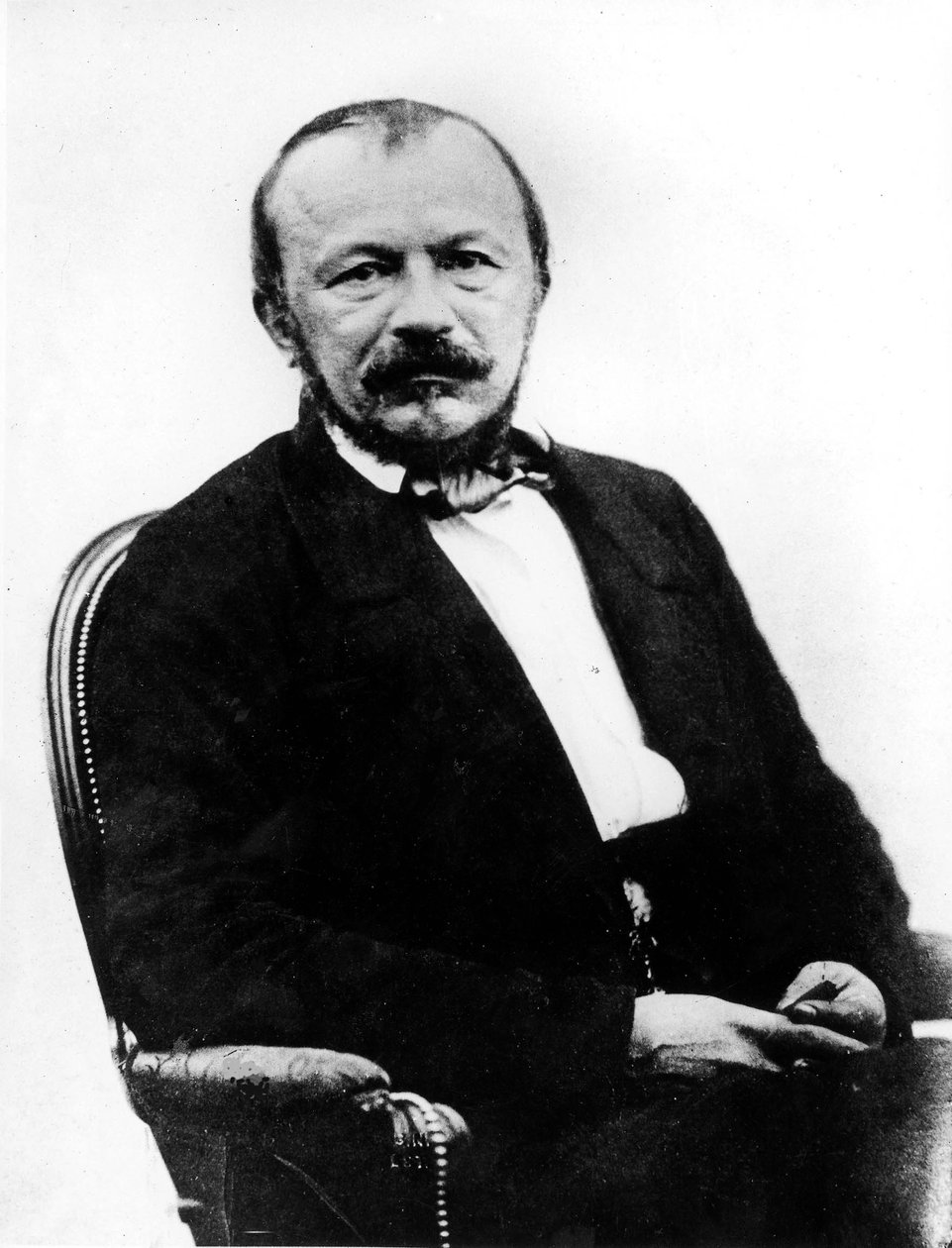 Gerard de Nerval (1808-1855) 法国小说家，图片来自Disderi相册（第16页）。 作者 纳达尔