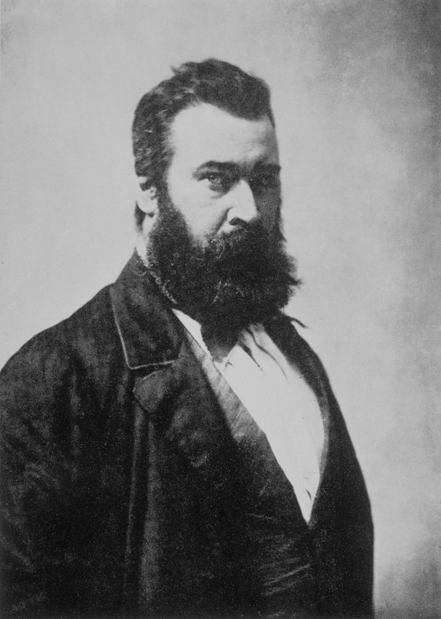 让-弗朗索瓦-米莱（1814-1875），法国画家，纳达尔拍摄。 作者 纳达尔