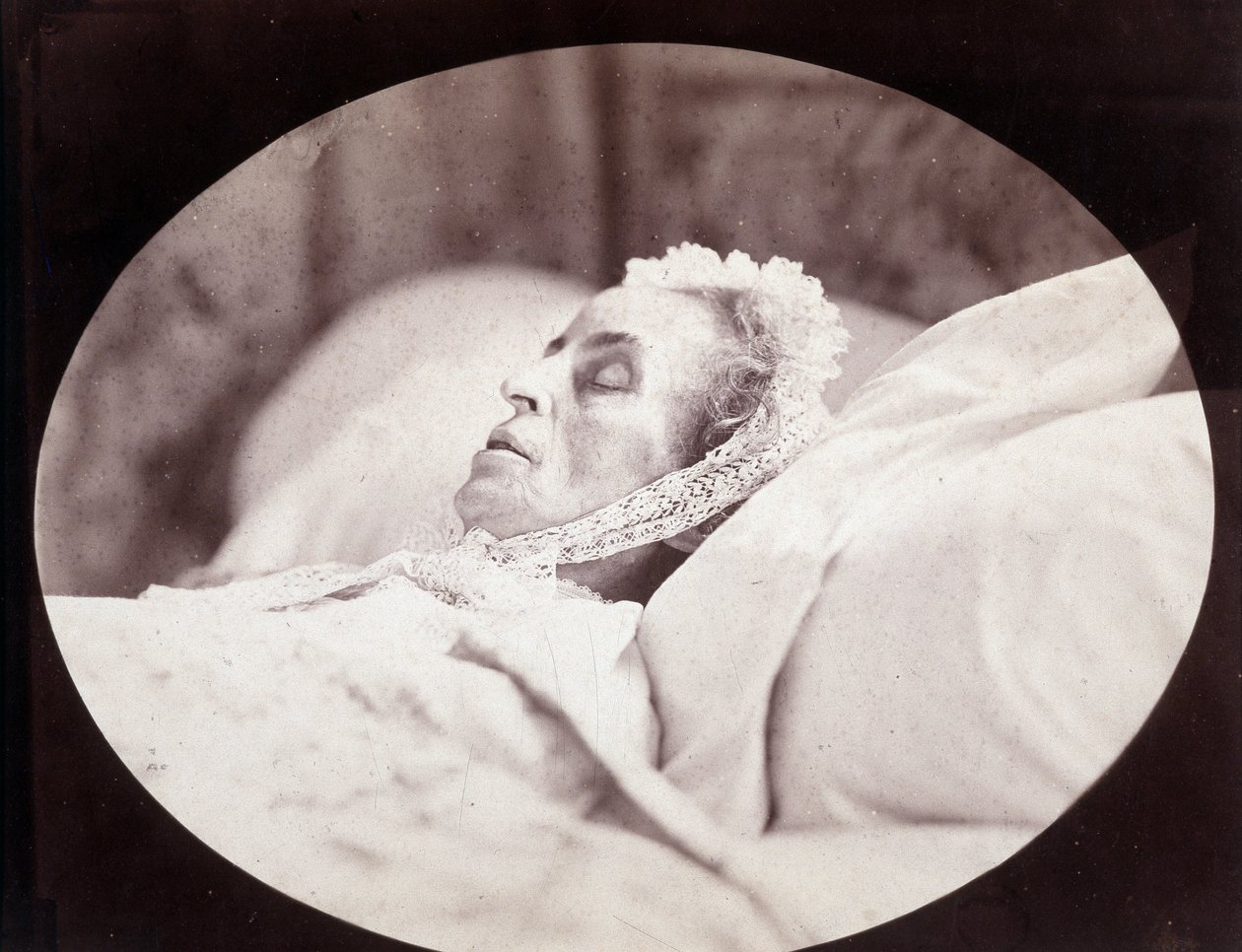 Marceline Desbordes-Valmore (Desbordes Valmore), French woman of letter and famous elegiac (1786-1859) 作者 纳达尔