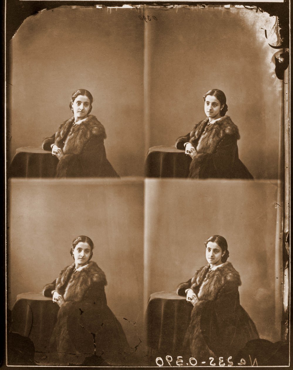 Portrait of Adelina Patti, soprano 1853-1919(photo) 作者 纳达尔