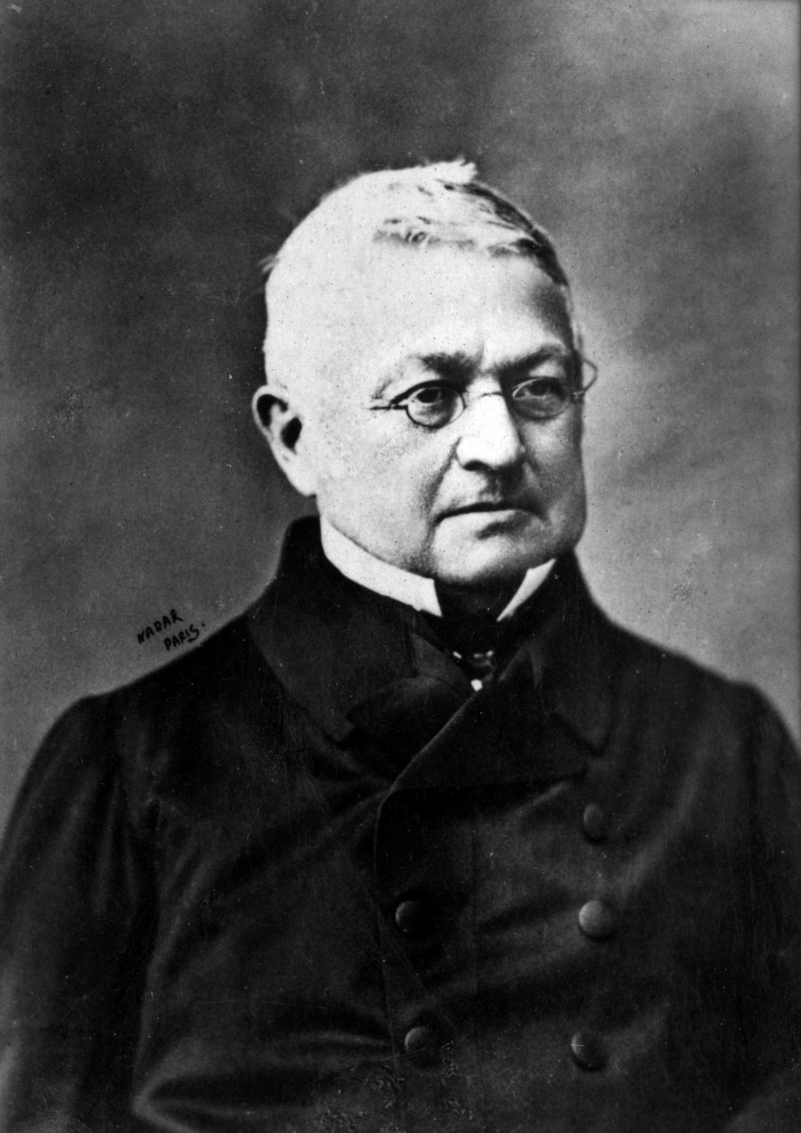 Portrait of Adolphe Thiers (1797-1877), President of the French Republic, late 19th (photo) 作者 纳达尔