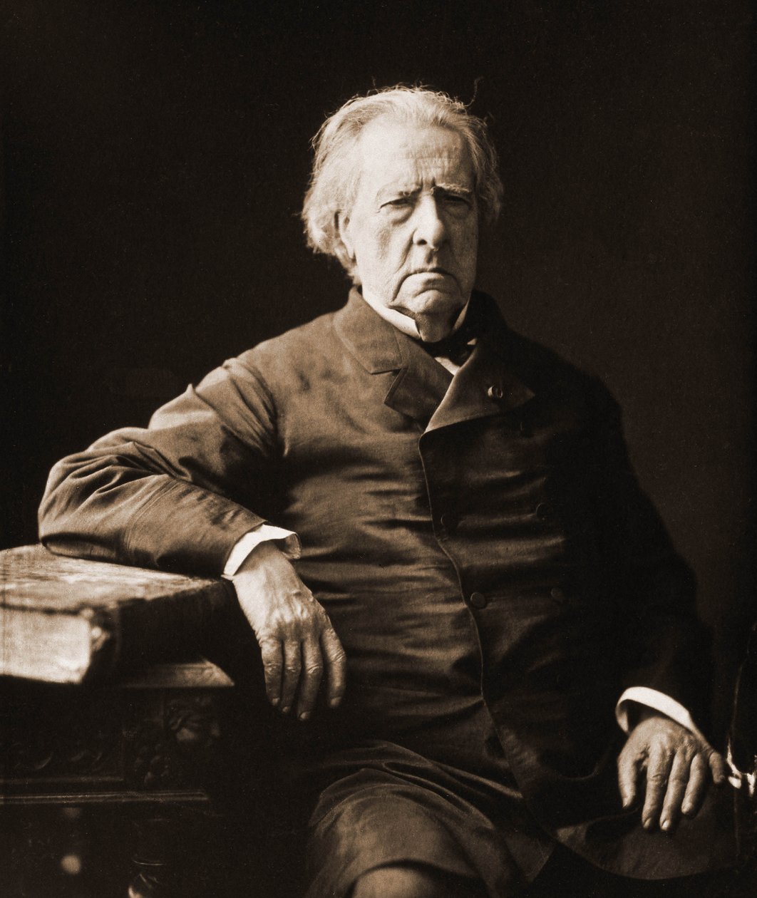 Portrait of Baron Taylor, philanthropist 1789-1879 (photo) 作者 纳达尔