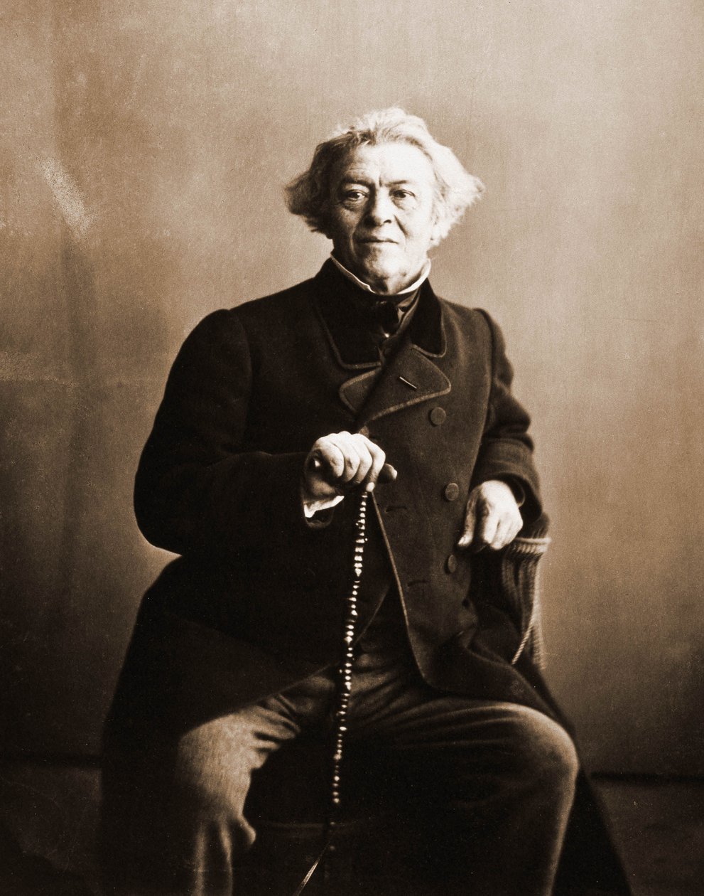 Portrait of Camille Corot, painter 1796-1875 (photo) 作者 纳达尔