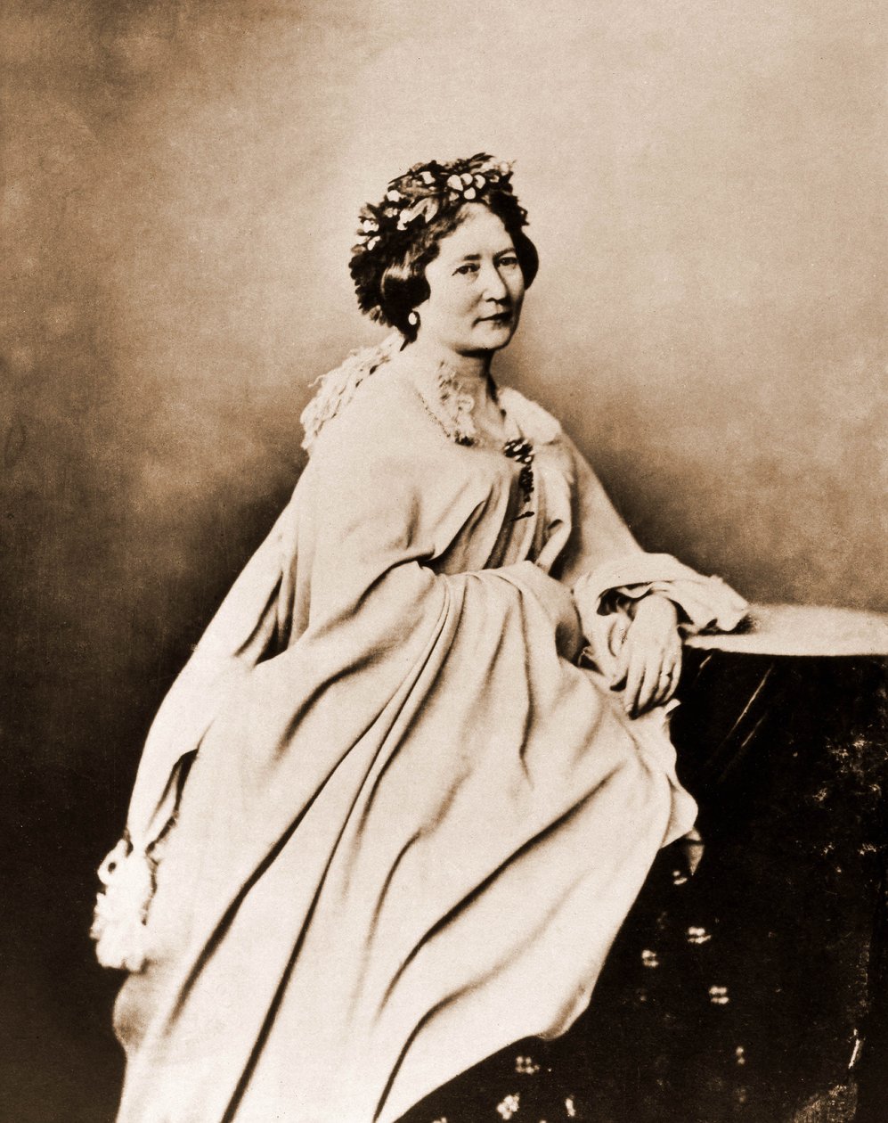 Portrait of Carlotta Grisi, dancer 1819-1899 (photo) 作者 纳达尔