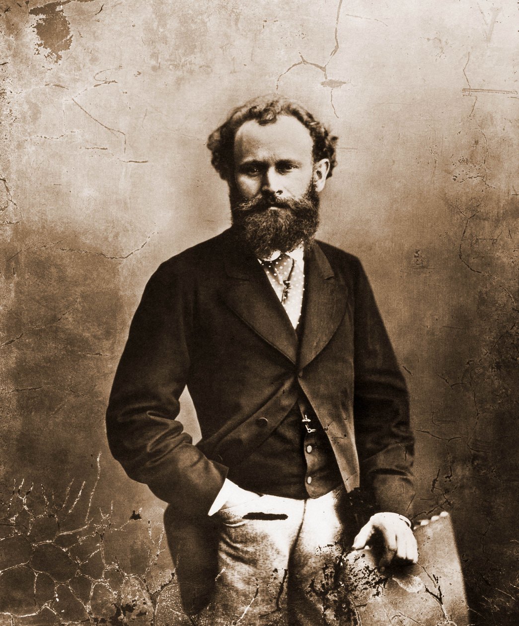 Portrait of Edouard Manet, painter 1832-1883 (photo) 作者 纳达尔