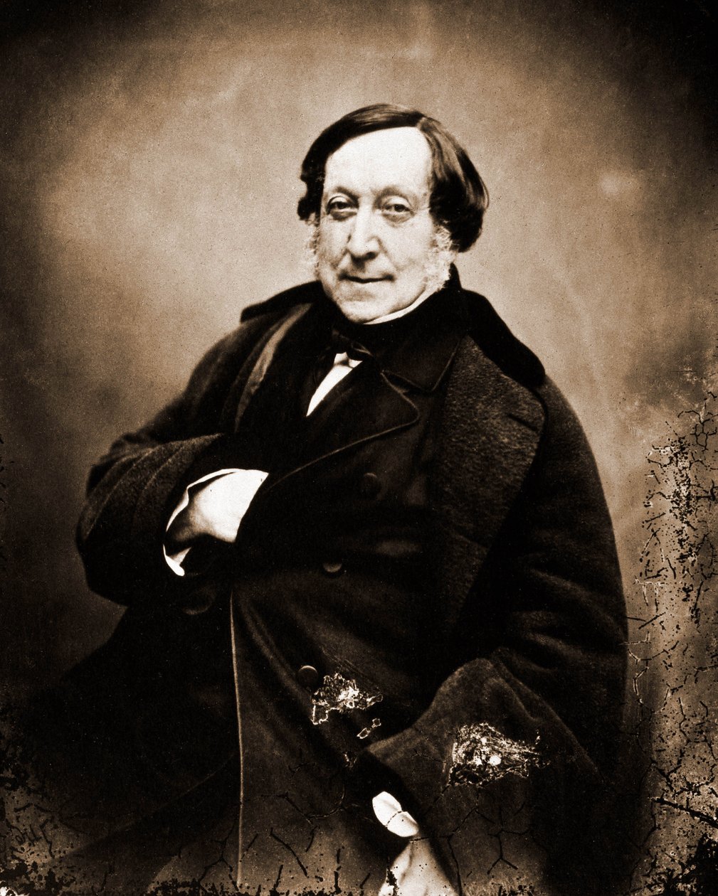 Portrait of Gioachino Rossini, composer 1792-1868 (photo) 作者 纳达尔