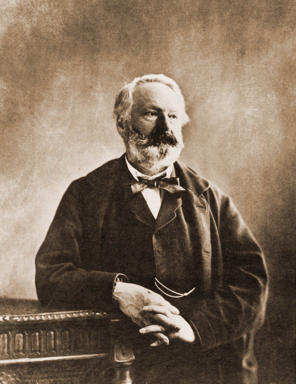Portrait of Victor Hugo, poet and writer 1802-1855 (photo) 作者 纳达尔