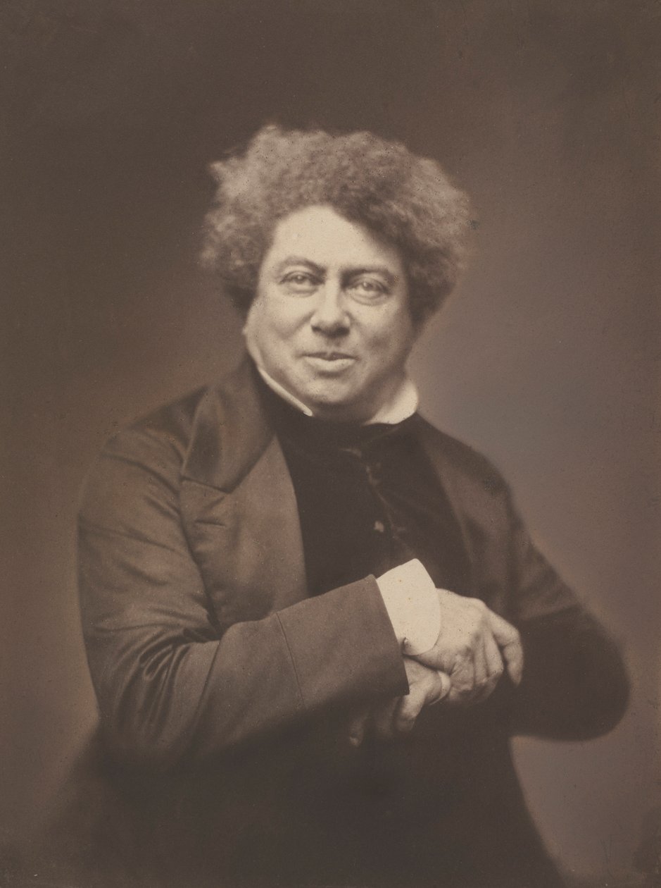 亚历山大·杜马斯（Alexandre Dumas）父亲1802-1870，1855年。 作者 纳达尔