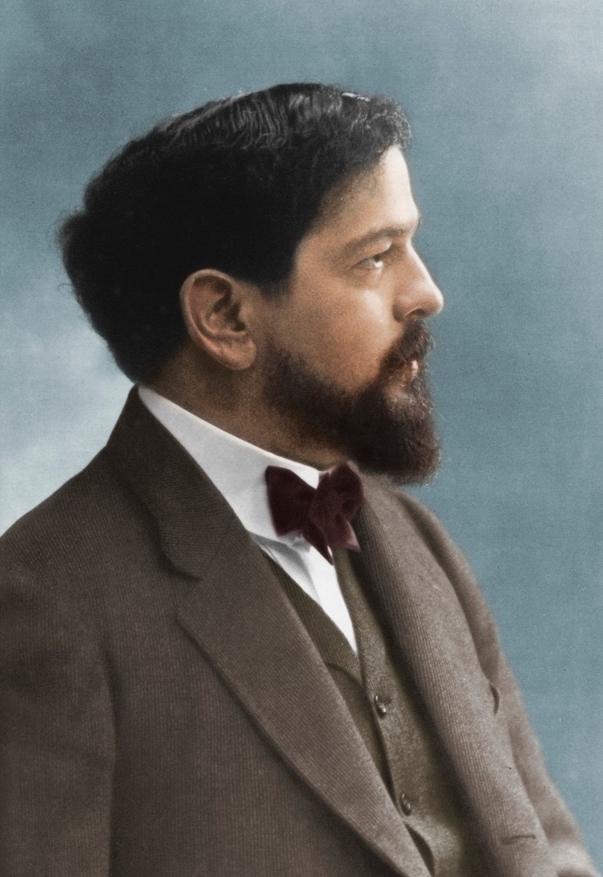 克劳德·德彪西（Claude Debussy）1862-1918，法国作曲家 作者 纳达尔