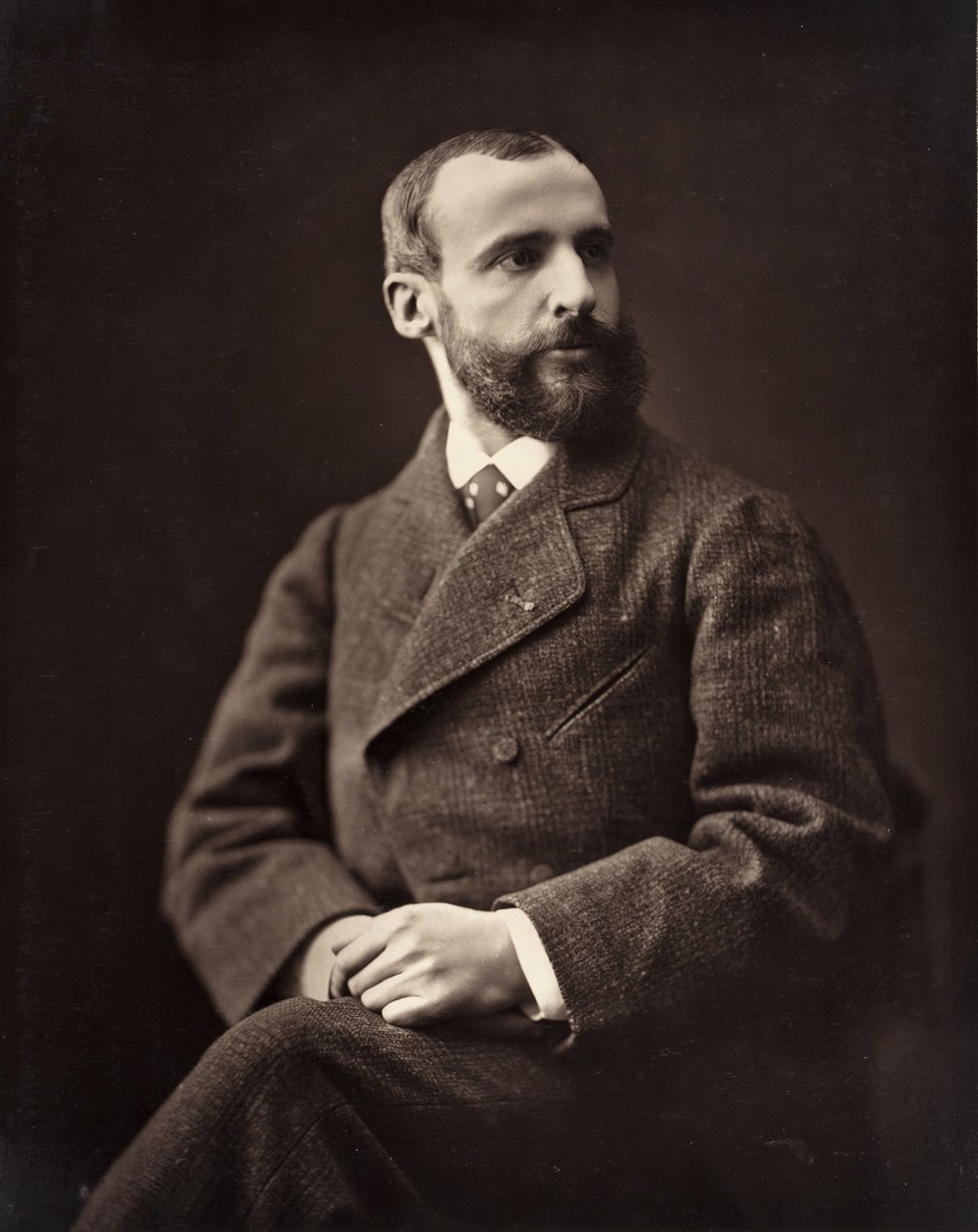 Francis Planté 法国钢琴家，1839-1934年，18653年。 作者 纳达尔