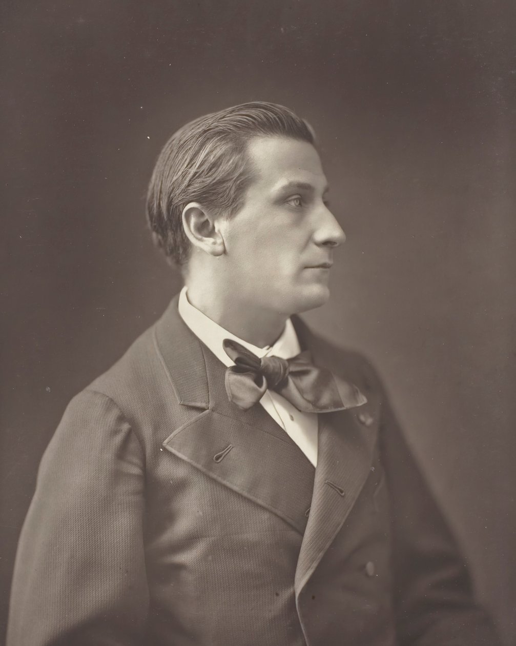 François Coppée 法国诗人和小说家，1842-1908年，约1876年。 作者 纳达尔