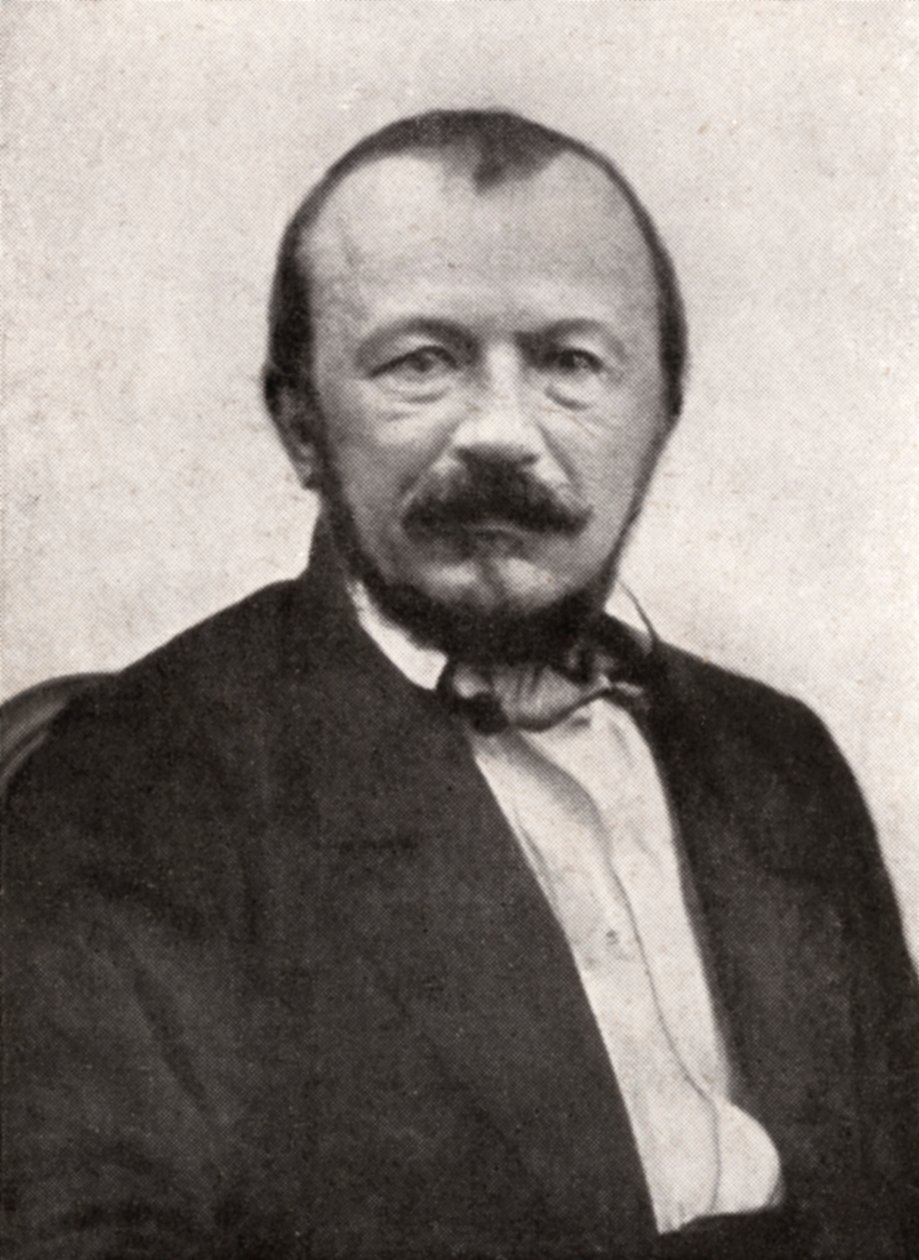 Gerard de Nerval，法国诗人，十九世纪中叶。 作者 纳达尔