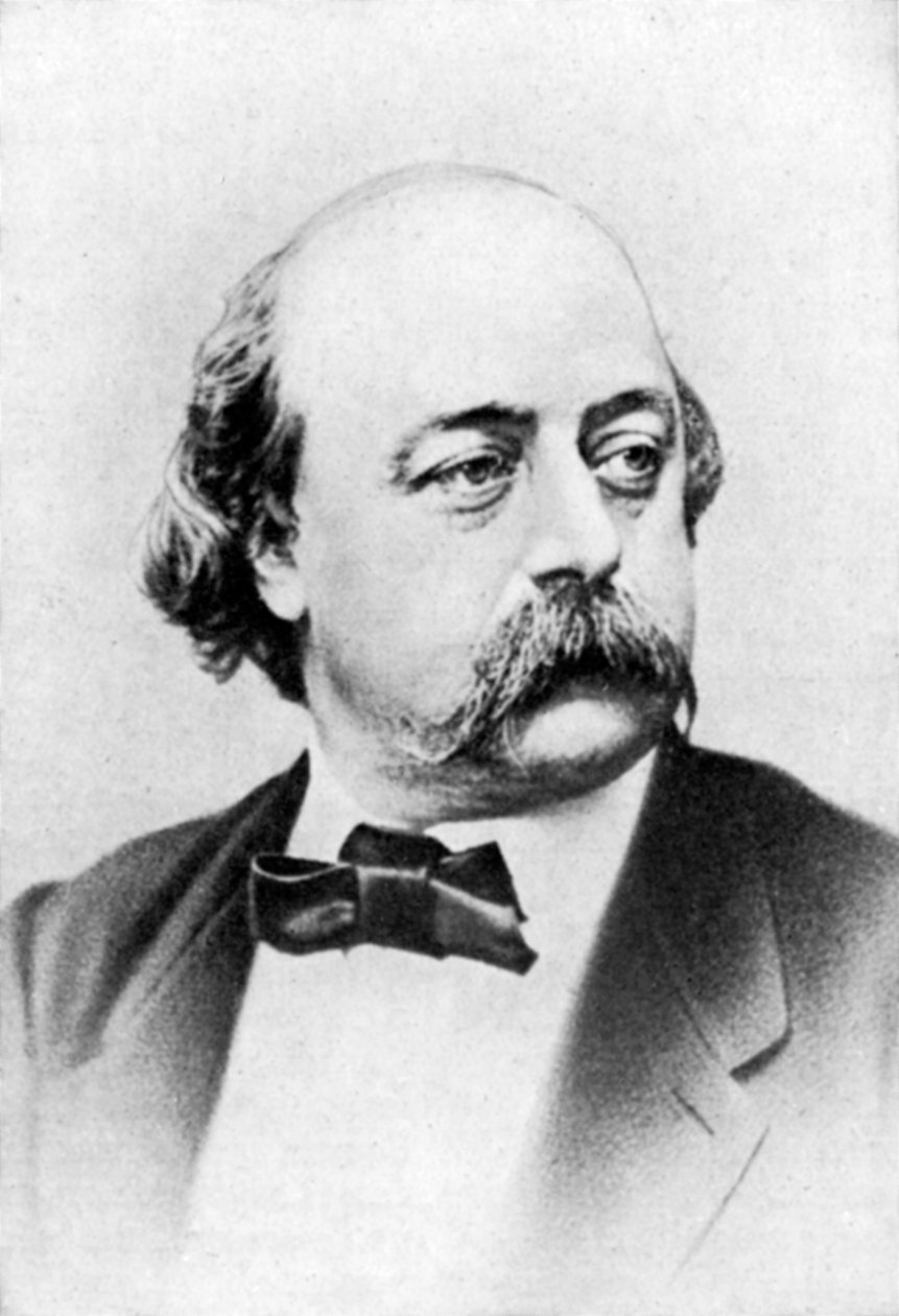 法国小说家古斯塔夫·弗劳伯特（Gustave Flaubert），十九世纪。 作者 纳达尔