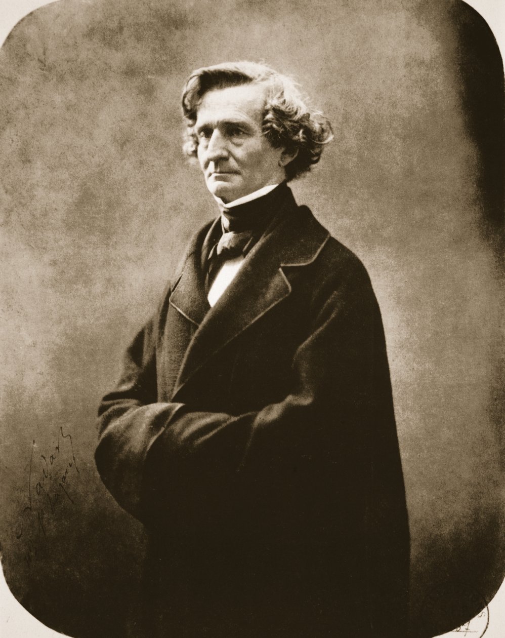 Hector Berlioz，1863年（照片制作） 作者 纳达尔