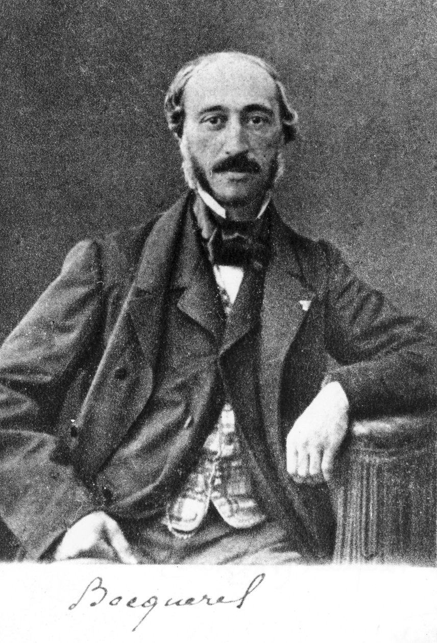 Henri Becquerel，法国物理学家，c1890年代 作者 纳达尔