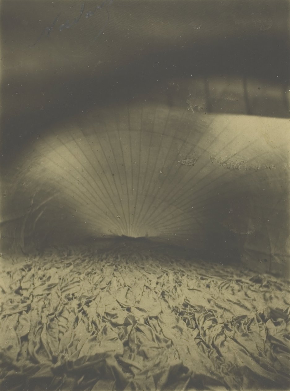 Le Géant Inflating的内部，1863年。 作者 纳达尔
