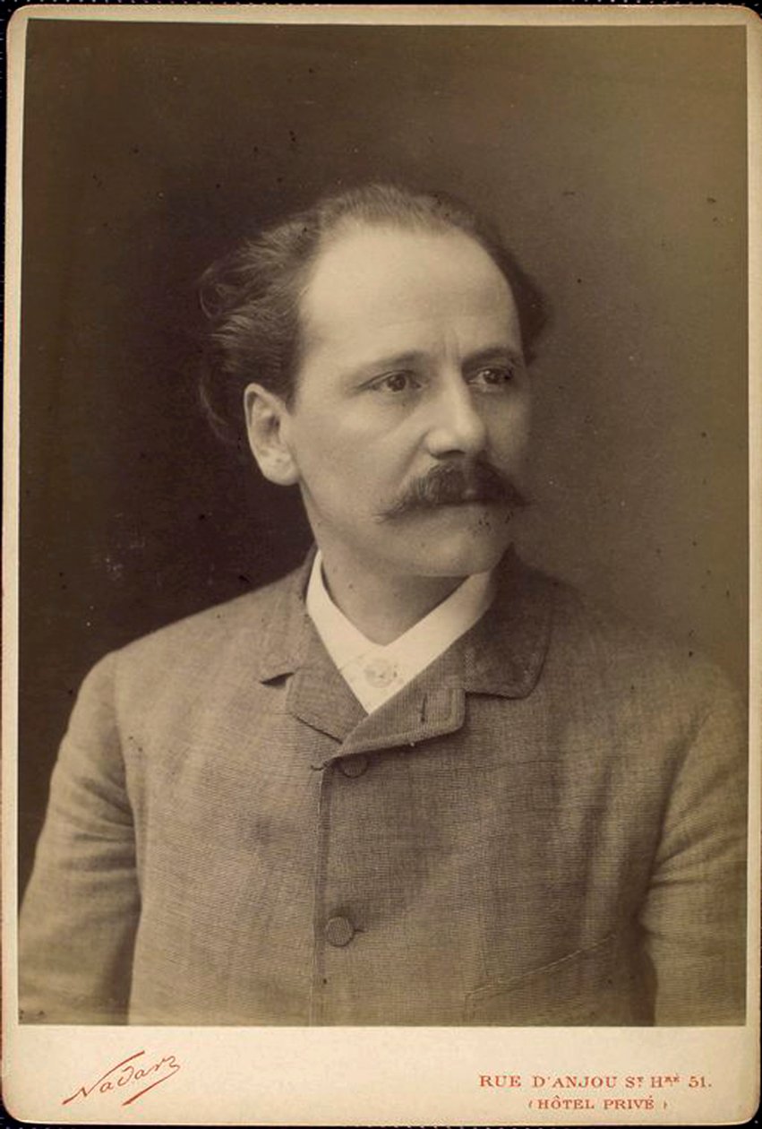 法国作曲家朱尔斯·马斯奈（Jules Massenet），十九世纪末 作者 纳达尔