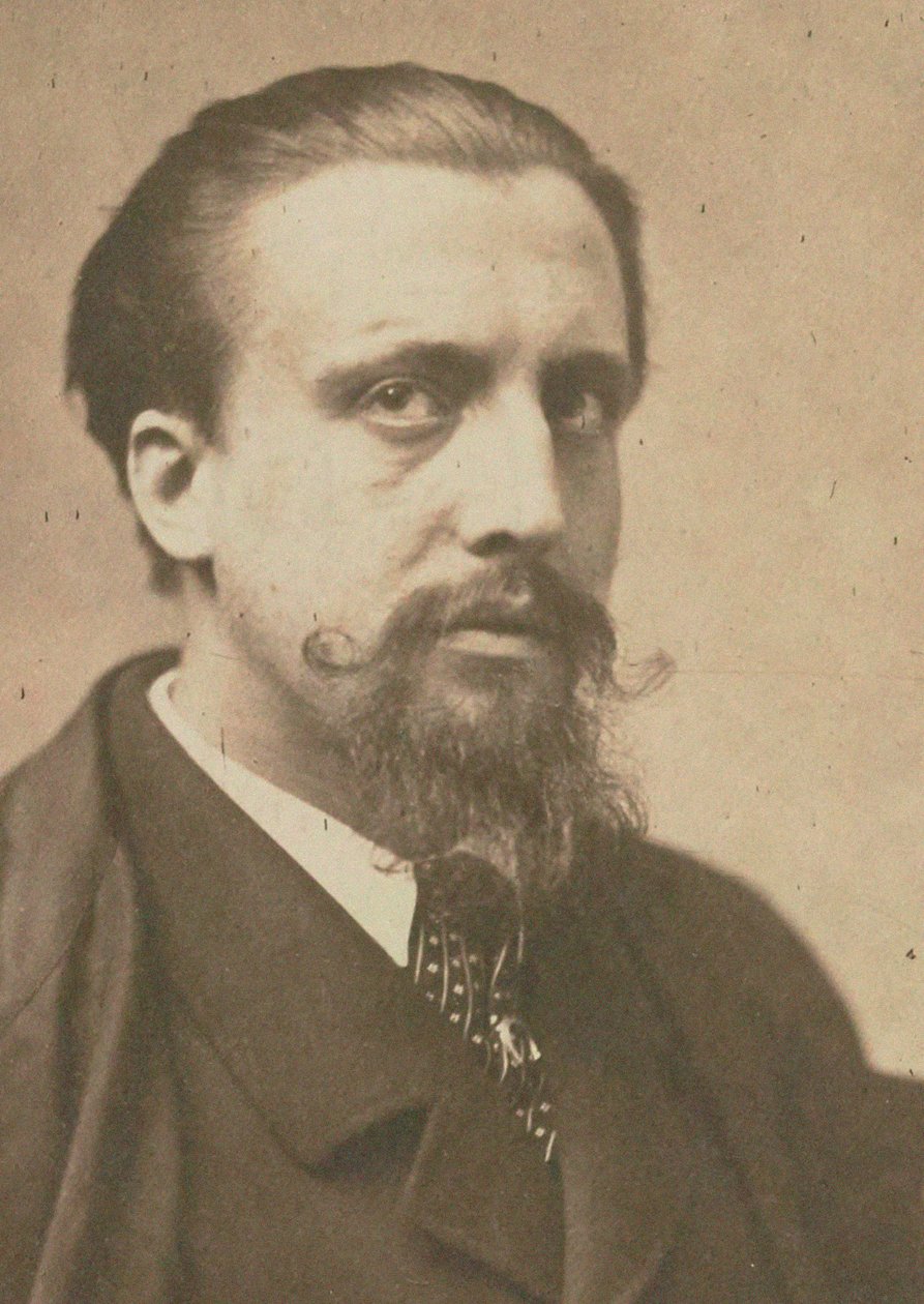 Arthur Kalkbrenner的肖像1828-1869年。 作者 纳达尔