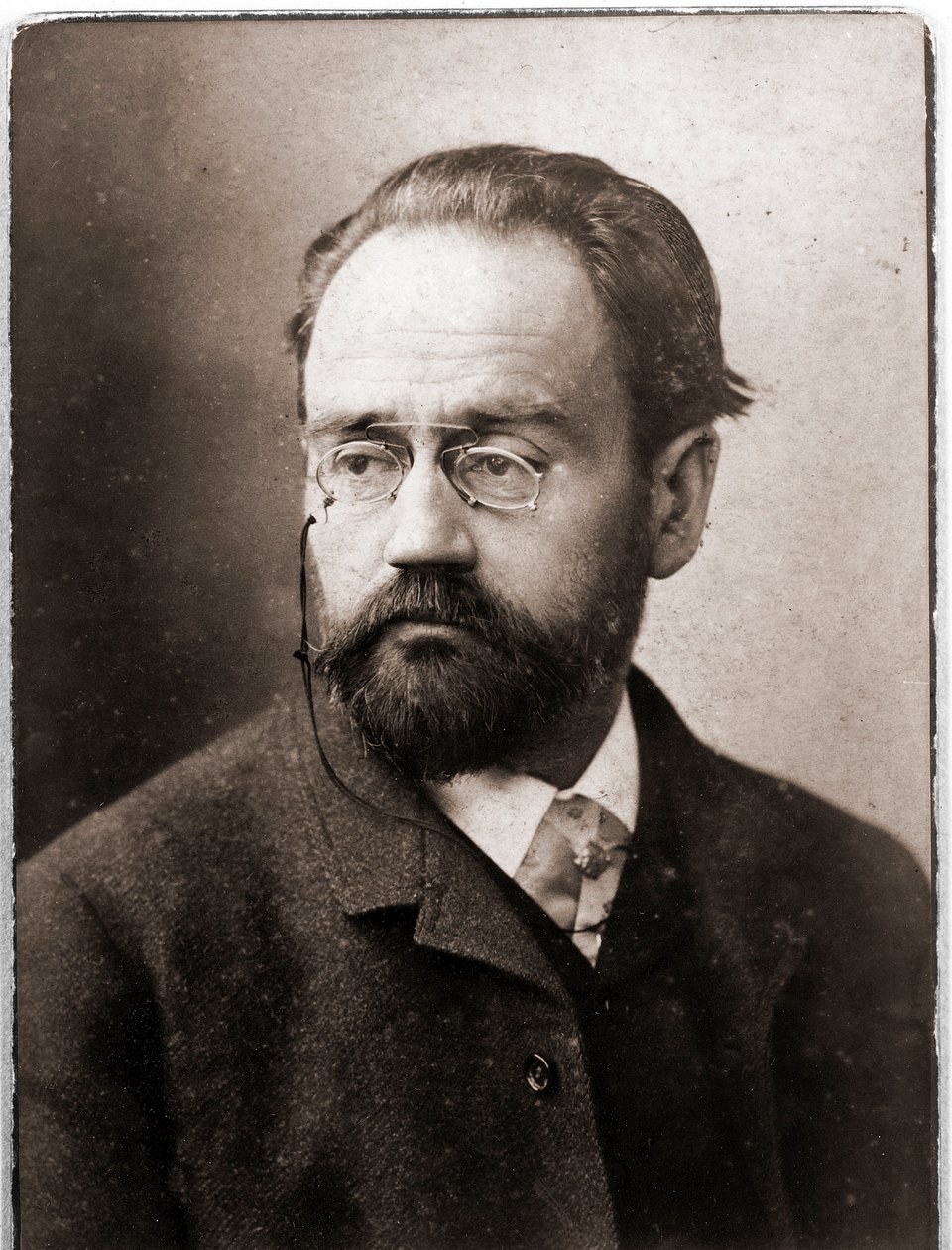 埃米尔·佐拉（Emile Zola）的肖像 作者 纳达尔