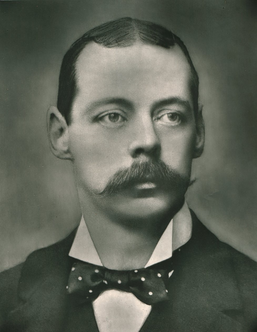 权利已故兰道夫·斯潘塞·丘吉尔（Randolph Spencer Churchill），1889年，c1899年。 作者 纳达尔
