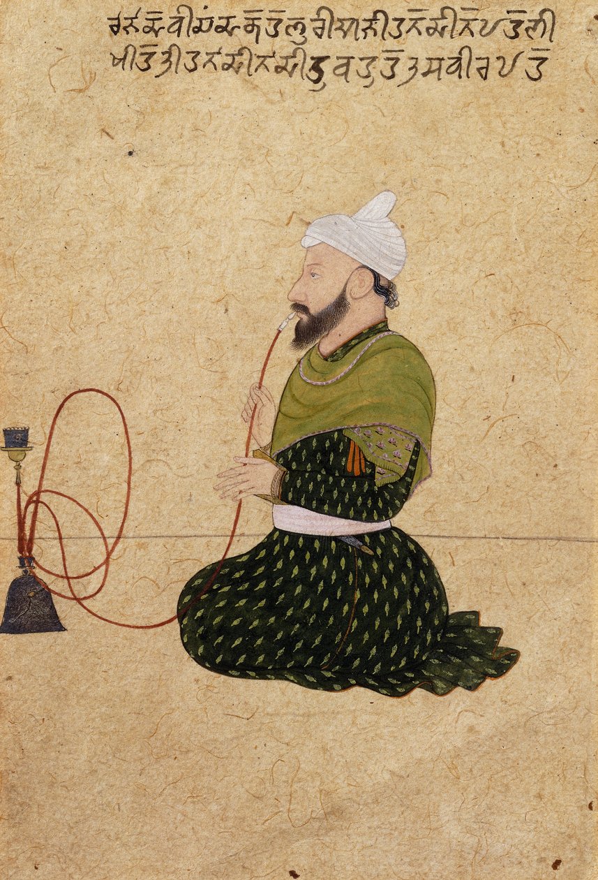 Kahlur的Raja Devi Chand的肖像 作者 纳因苏克