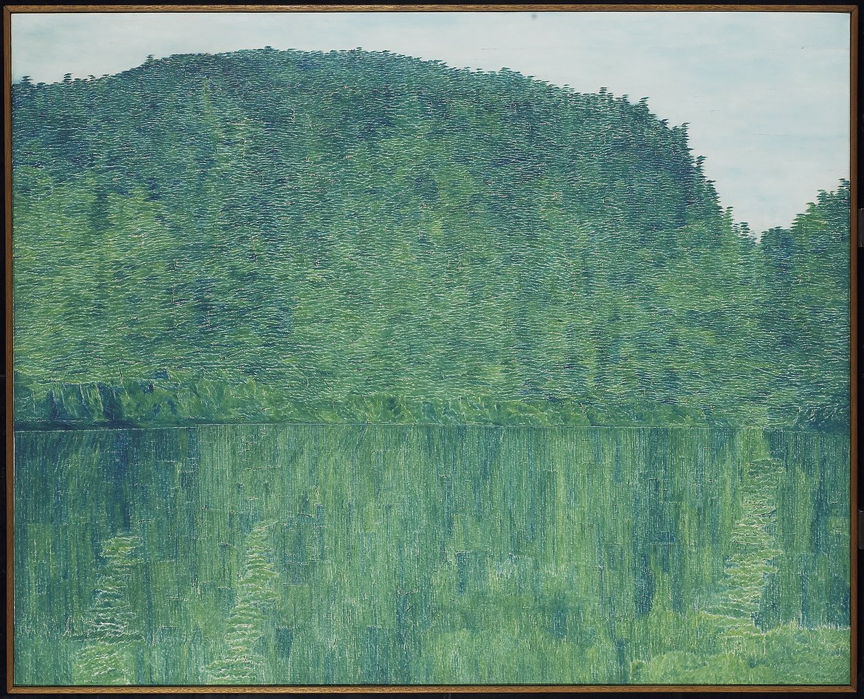 蓝色思考，1962年 作者 中村保中