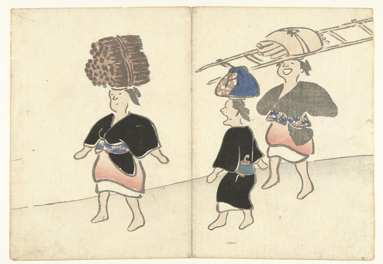 来自大原的三名女性 光琳画册（系列名） 光琳画风（系列名） 作者 中村保中