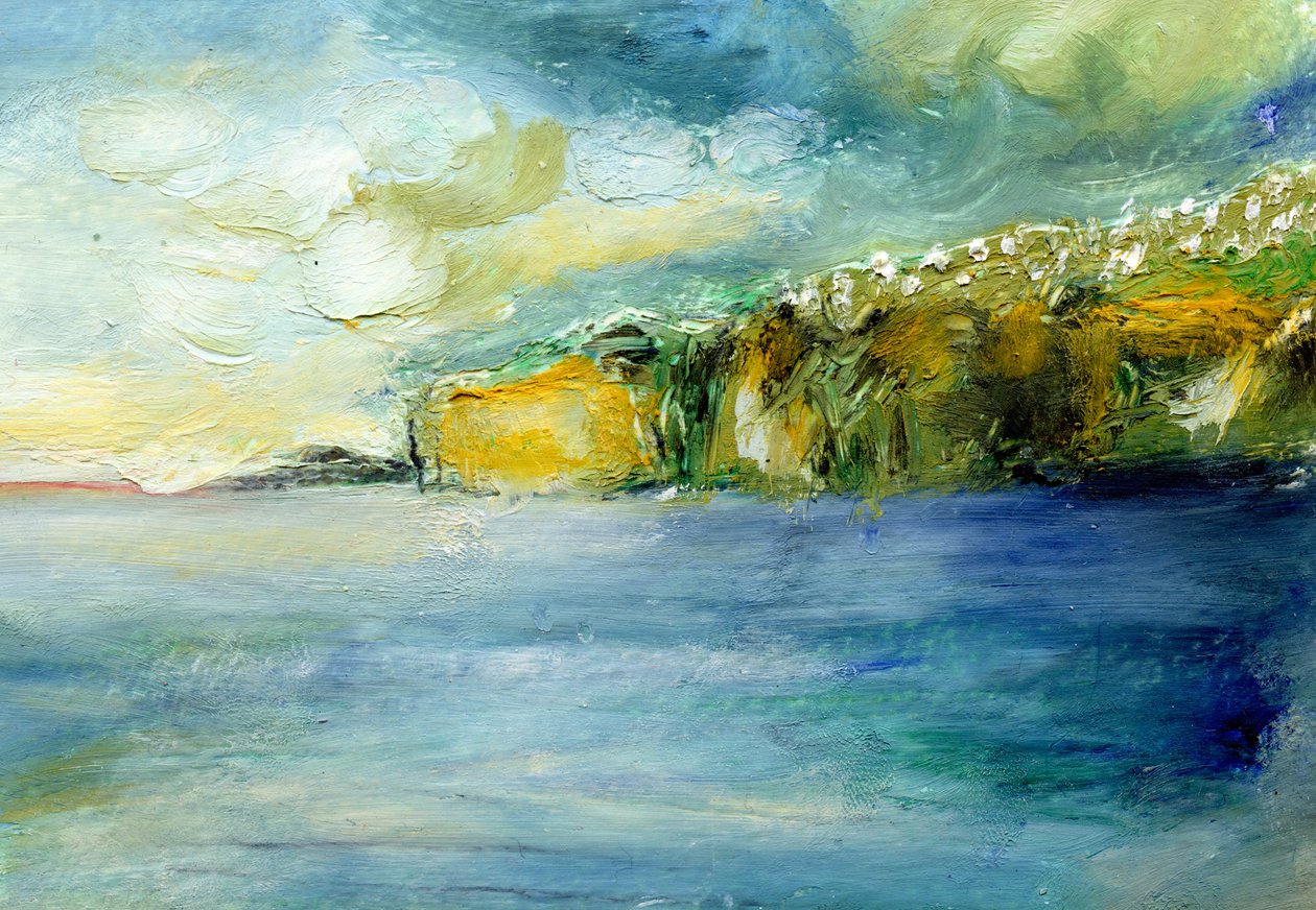 马德拉岛的明信片，2014年，（油卡） 作者 南希·莫尼兹·查拉拉姆布斯