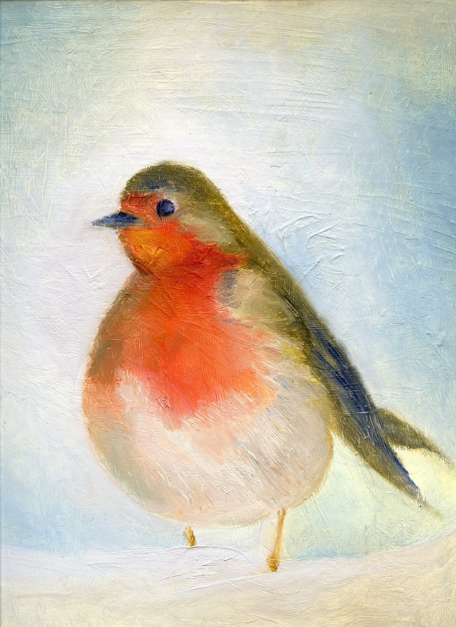Wintry，2011，（油画布板） 作者 南希·莫尼兹·查拉拉姆布斯