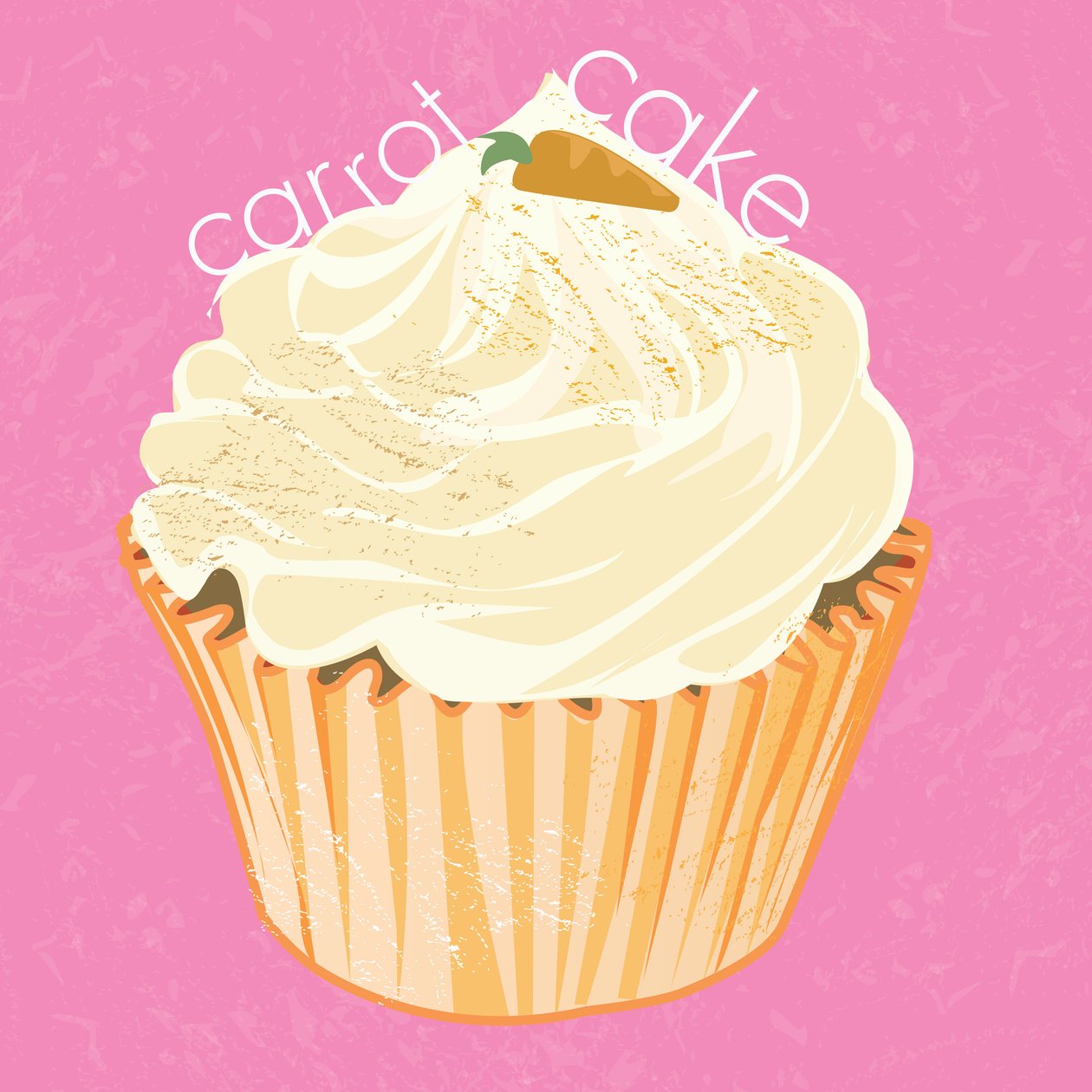 Carrot cake Cupcake, 2019 作者 南希·莫尼兹·查拉拉姆布斯
