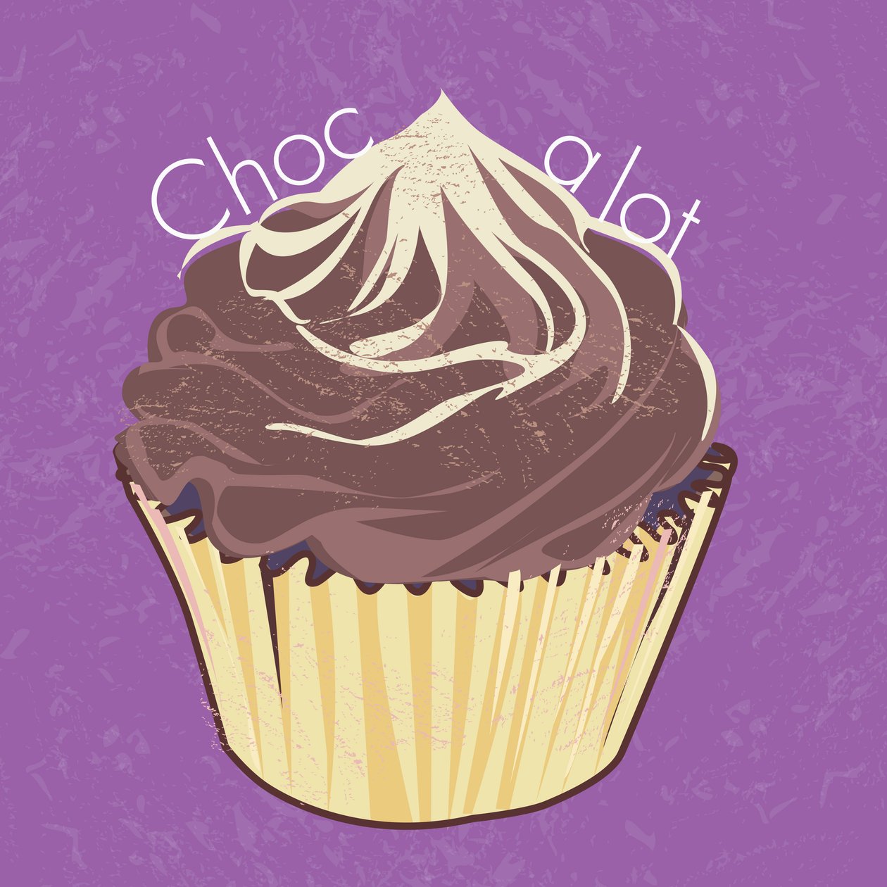 Choc A Lot Cup Cake, 2019, 数字艺术 作者 南希·莫尼兹·查拉拉姆布斯