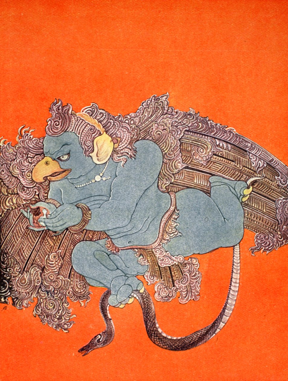 Garuda，1913年。 作者 南达拉尔·博斯