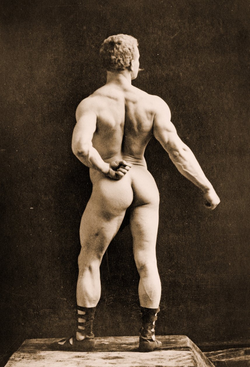 Eugen Sandow，古典古希腊罗马姿势，c.1893 作者 拿破仑·萨罗尼（Napoleon Sarony）