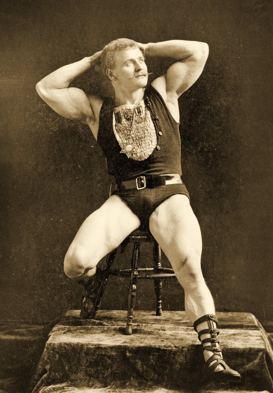 Eugen Sandow，古典古希腊罗马姿势，c.1893 作者 拿破仑·萨罗尼（Napoleon Sarony）
